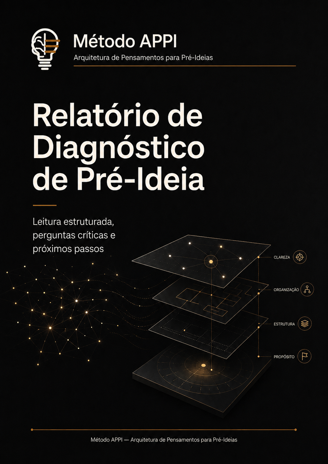 Capa de relatório